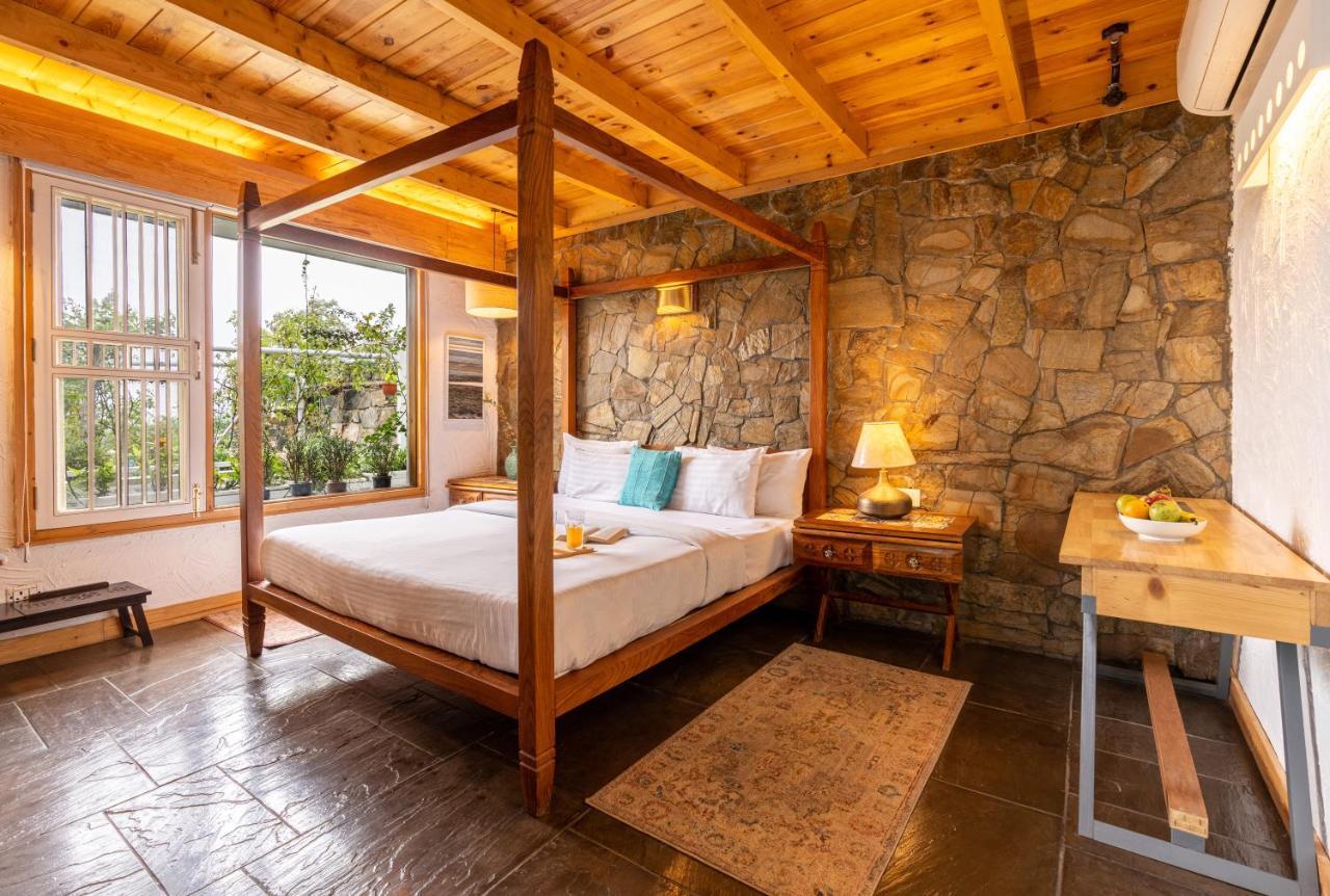 Saffronstays Hydrangea Hill, Mukteshwar Kathgodam Bagian luar foto